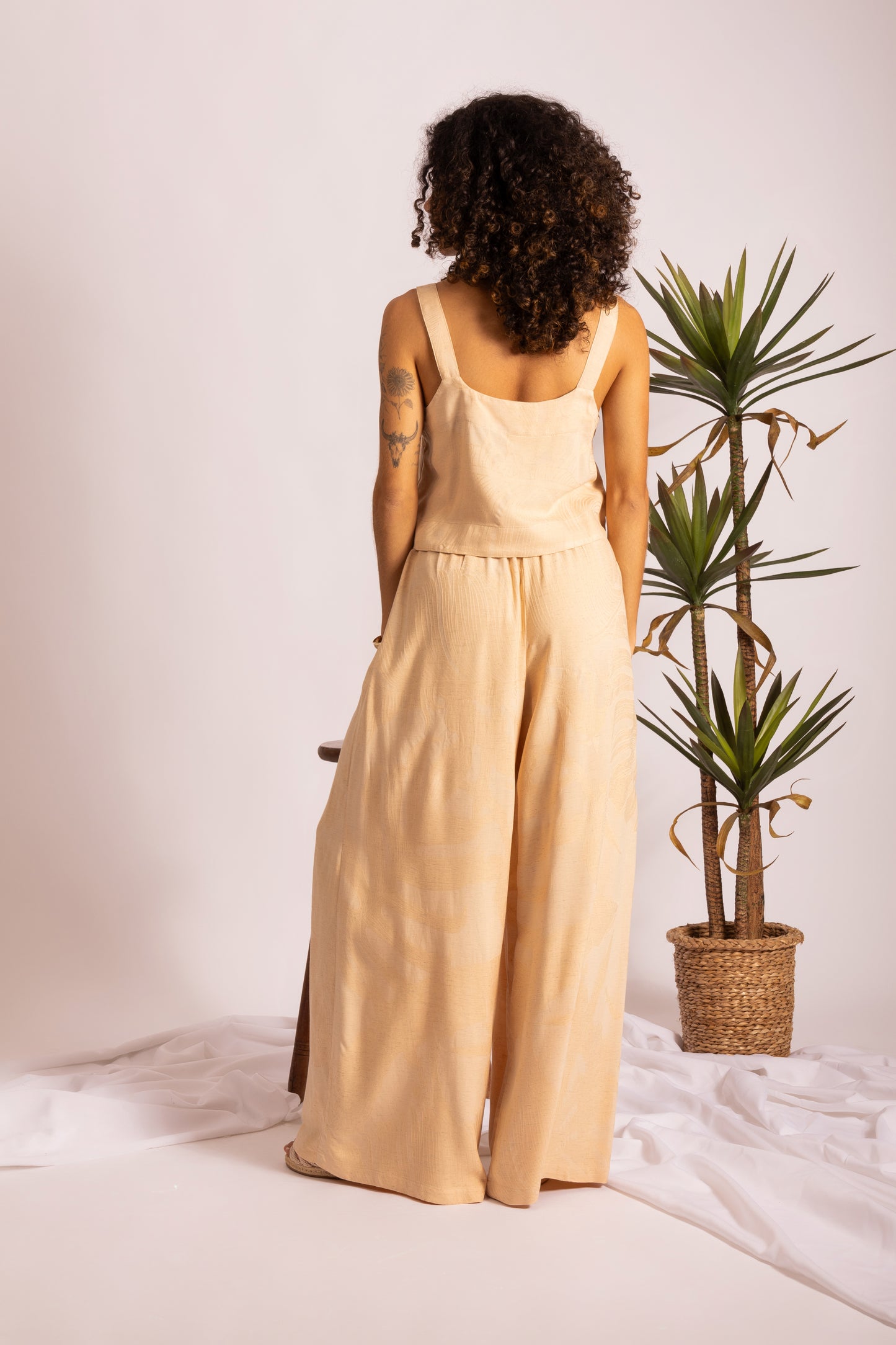 Conjunto regata e pantalona