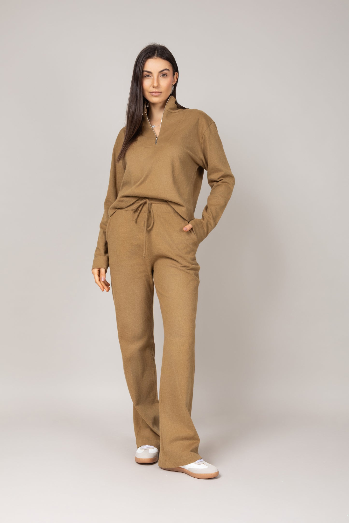 Conjunto blusa manga longa