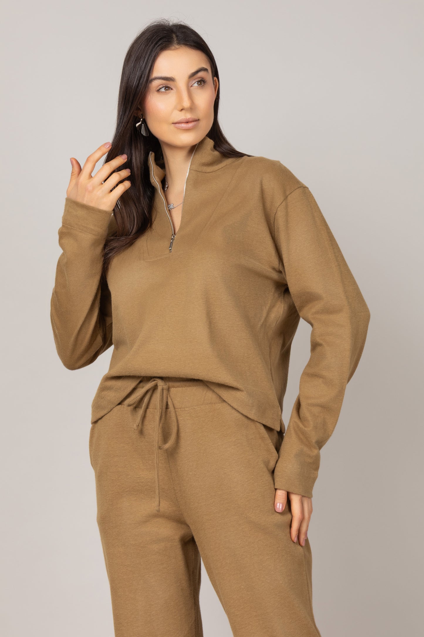 Conjunto blusa manga longa