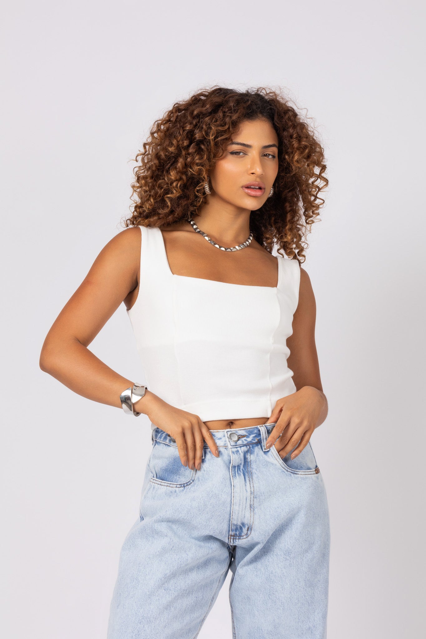 Calça mom jeans