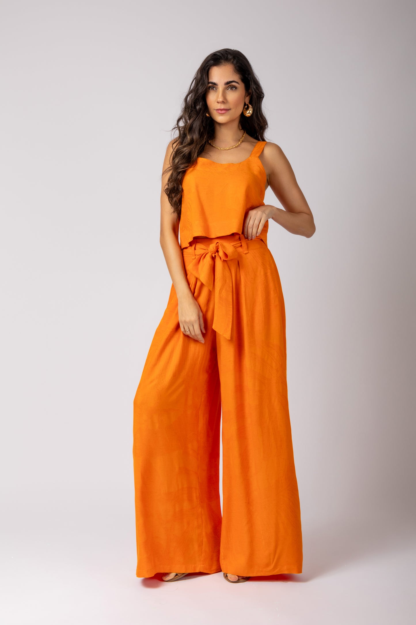 Conjunto regata e pantalona