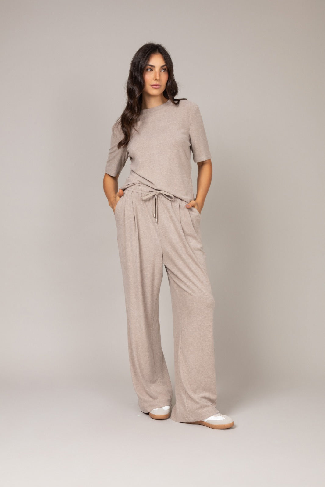 Conjunto em malha microfibra