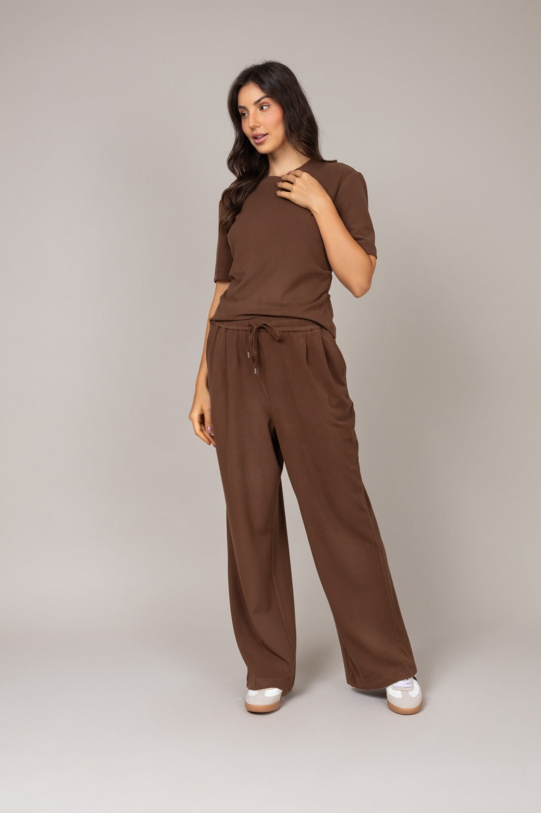 Conjunto em malha microfibra