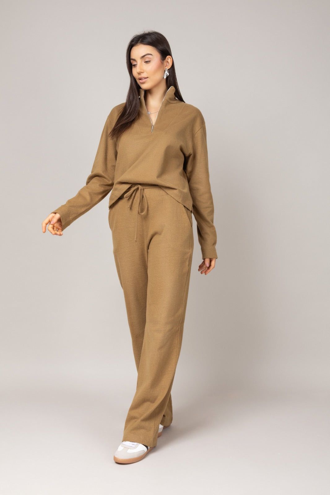 Conjunto blusa manga longa