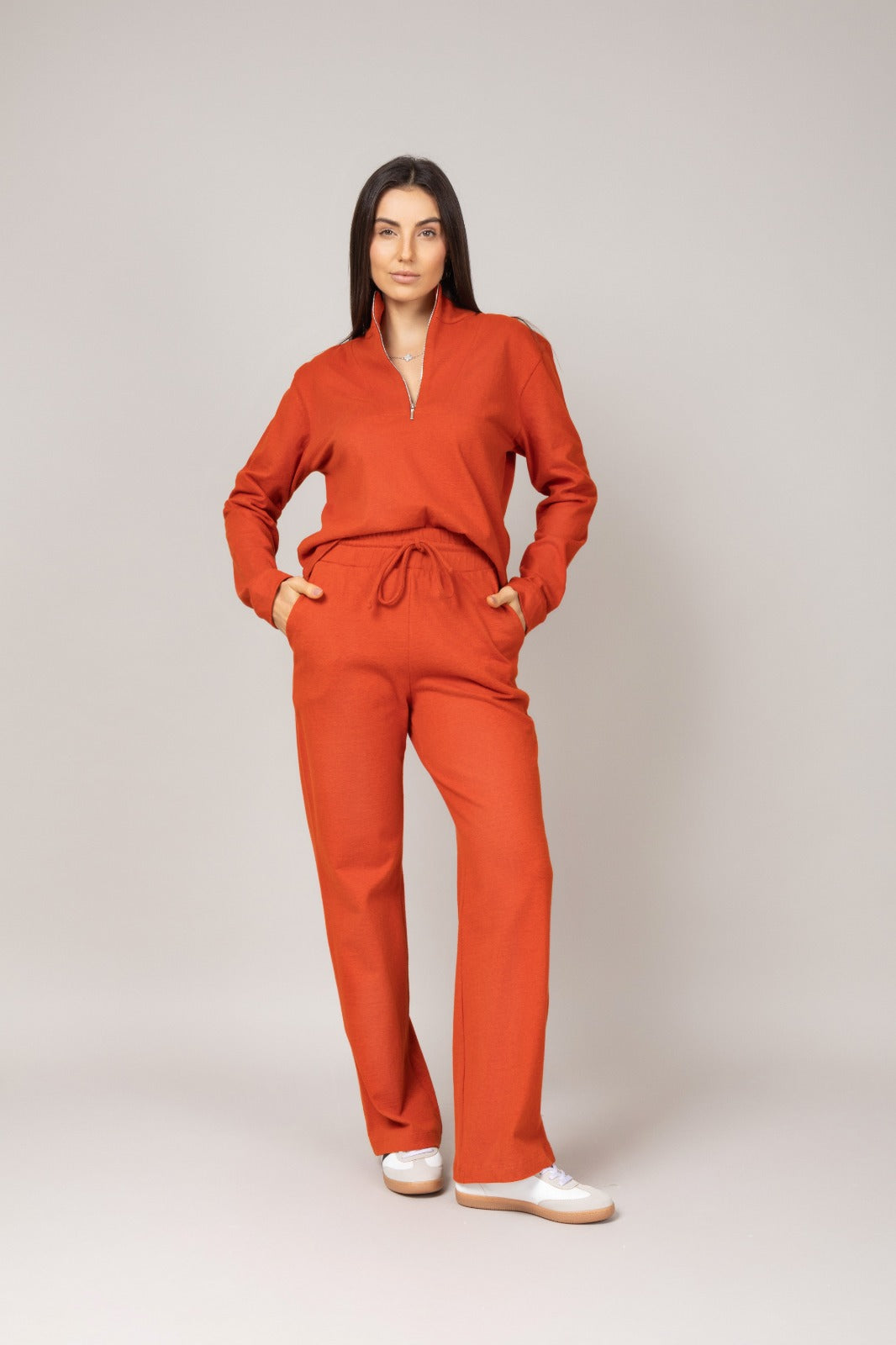 Conjunto blusa manga longa