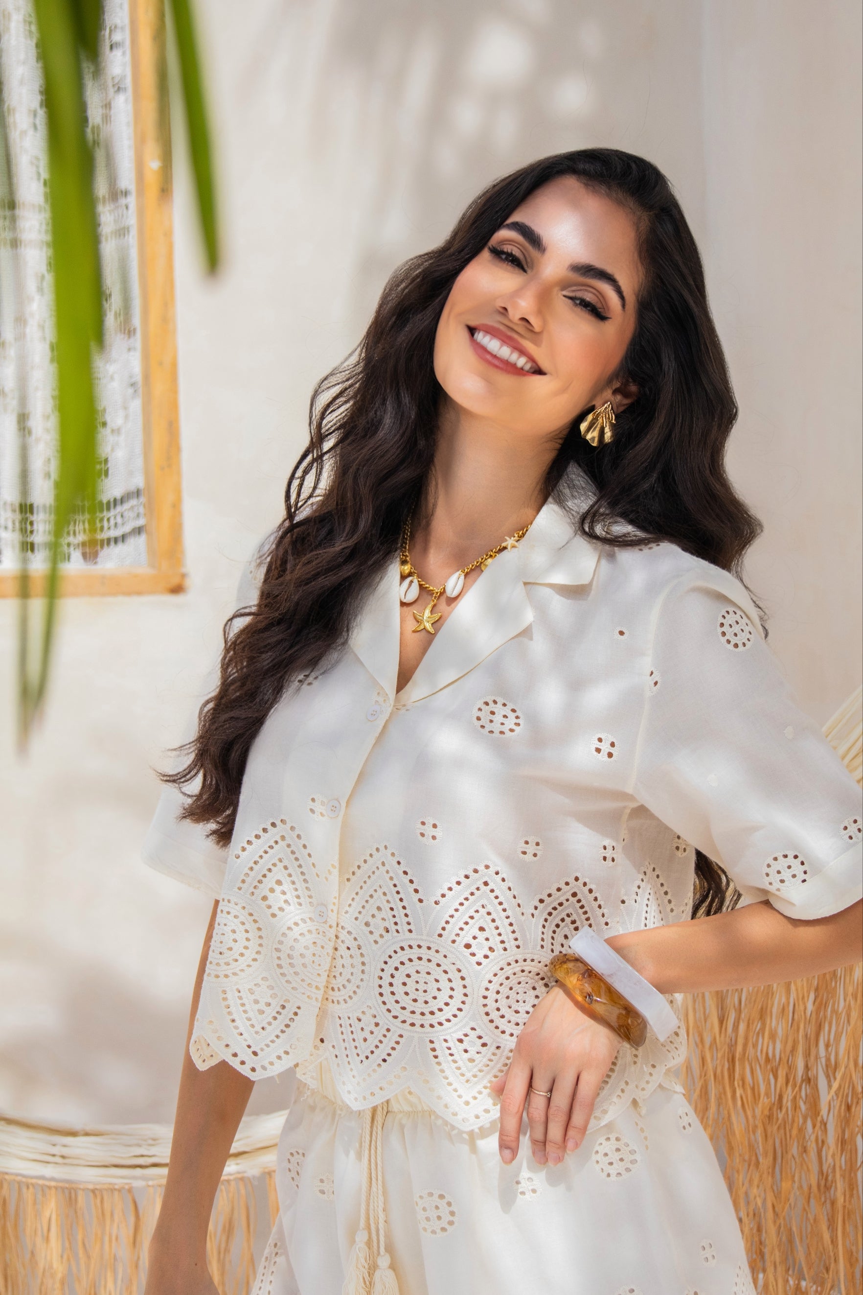 Conjunto verão em laise