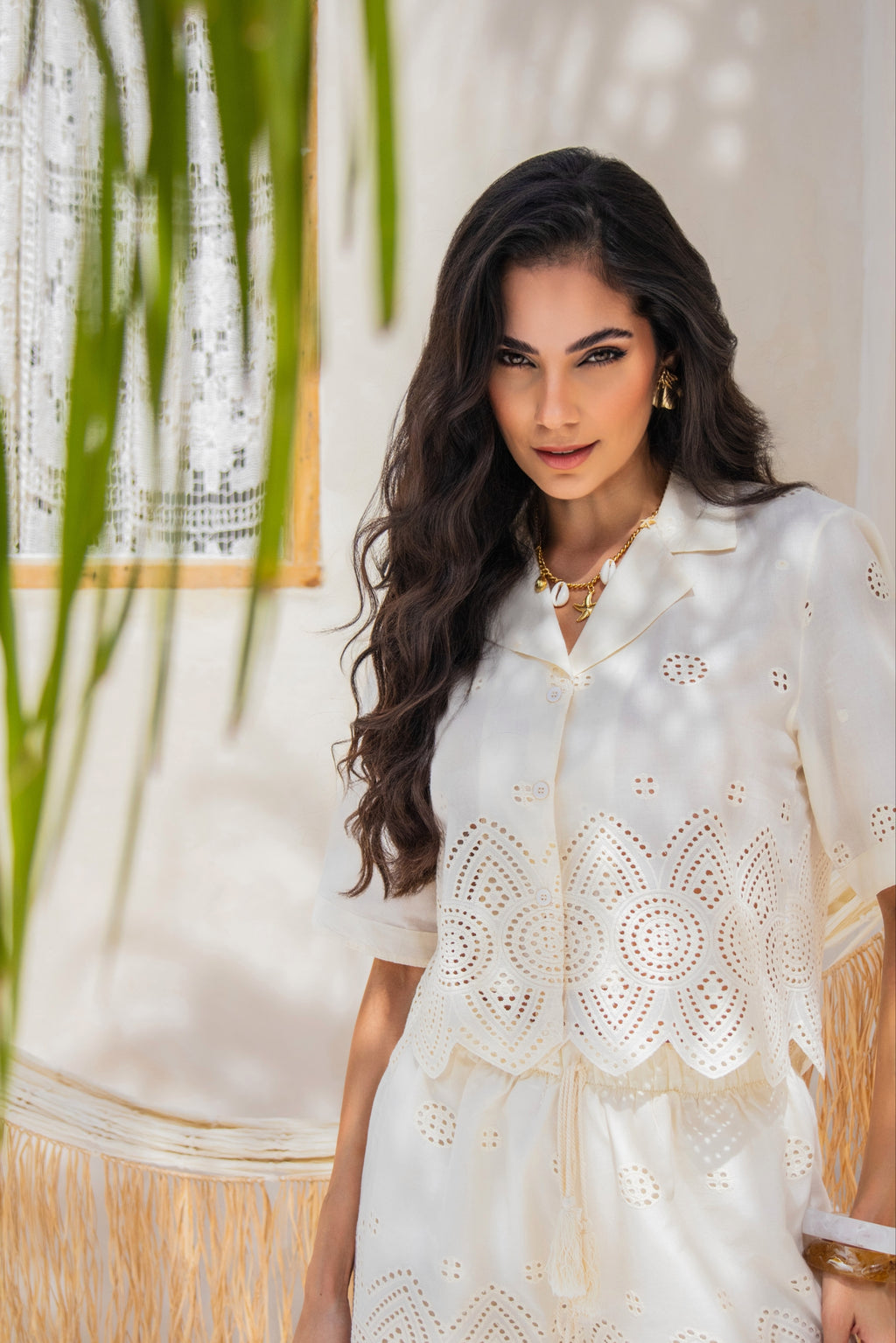 Conjunto verão em laise