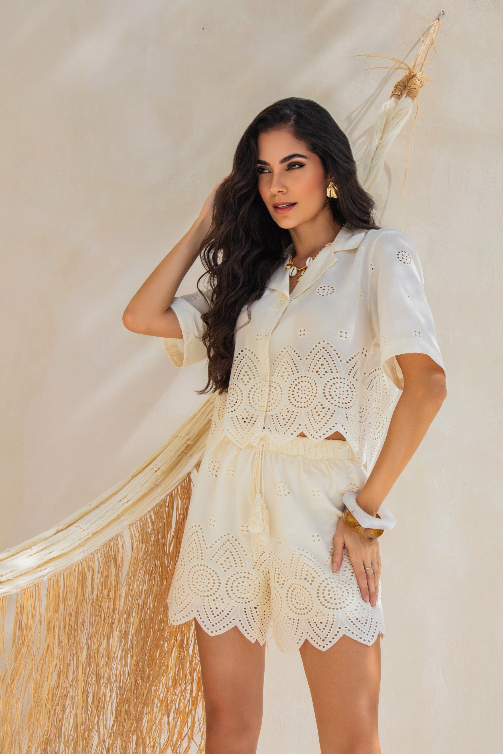 Conjunto verão em laise