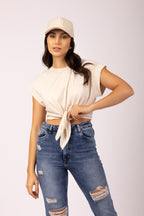 Calça jeans destroyed