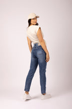 Calça jeans destroyed