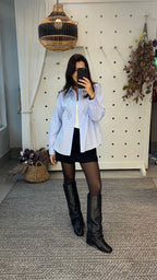 Camisa com detalhes frontal