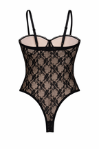 Body em renda preto