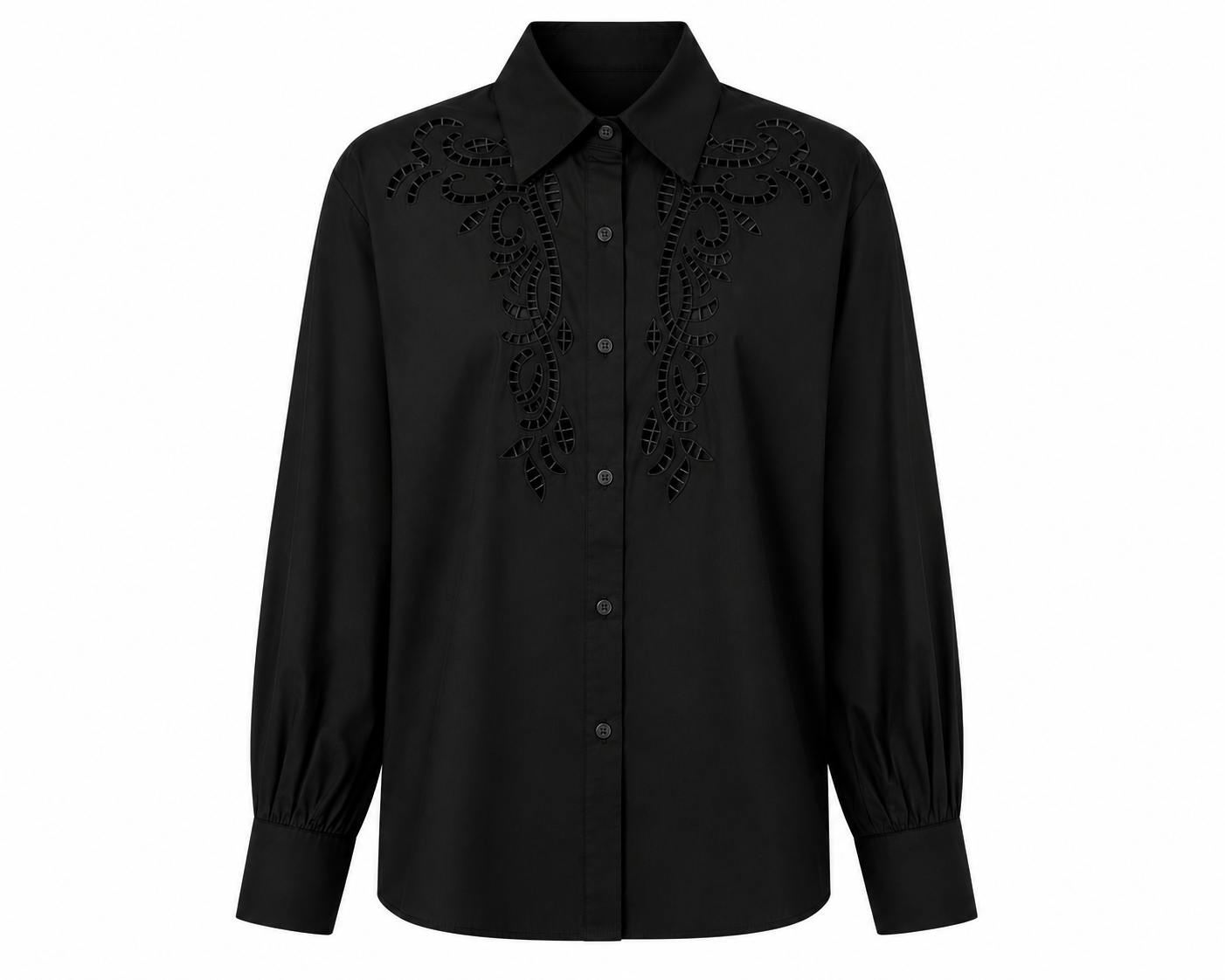 Camisa com detalhes frontal