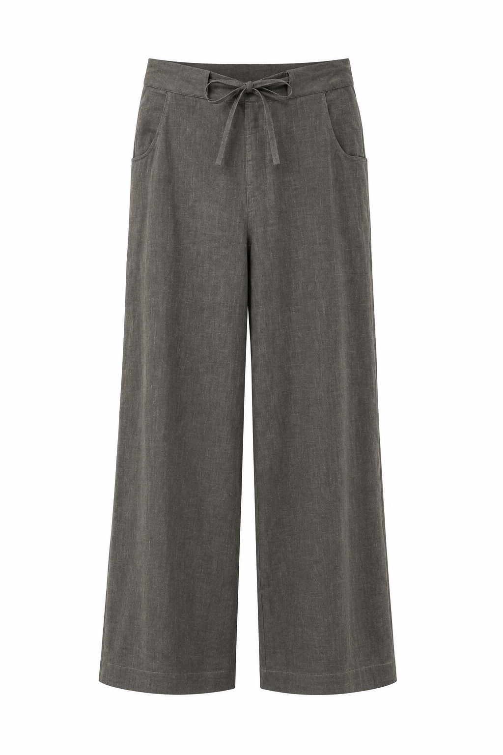 Calça com detalhe no cós