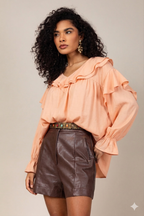 Max bata boho babados