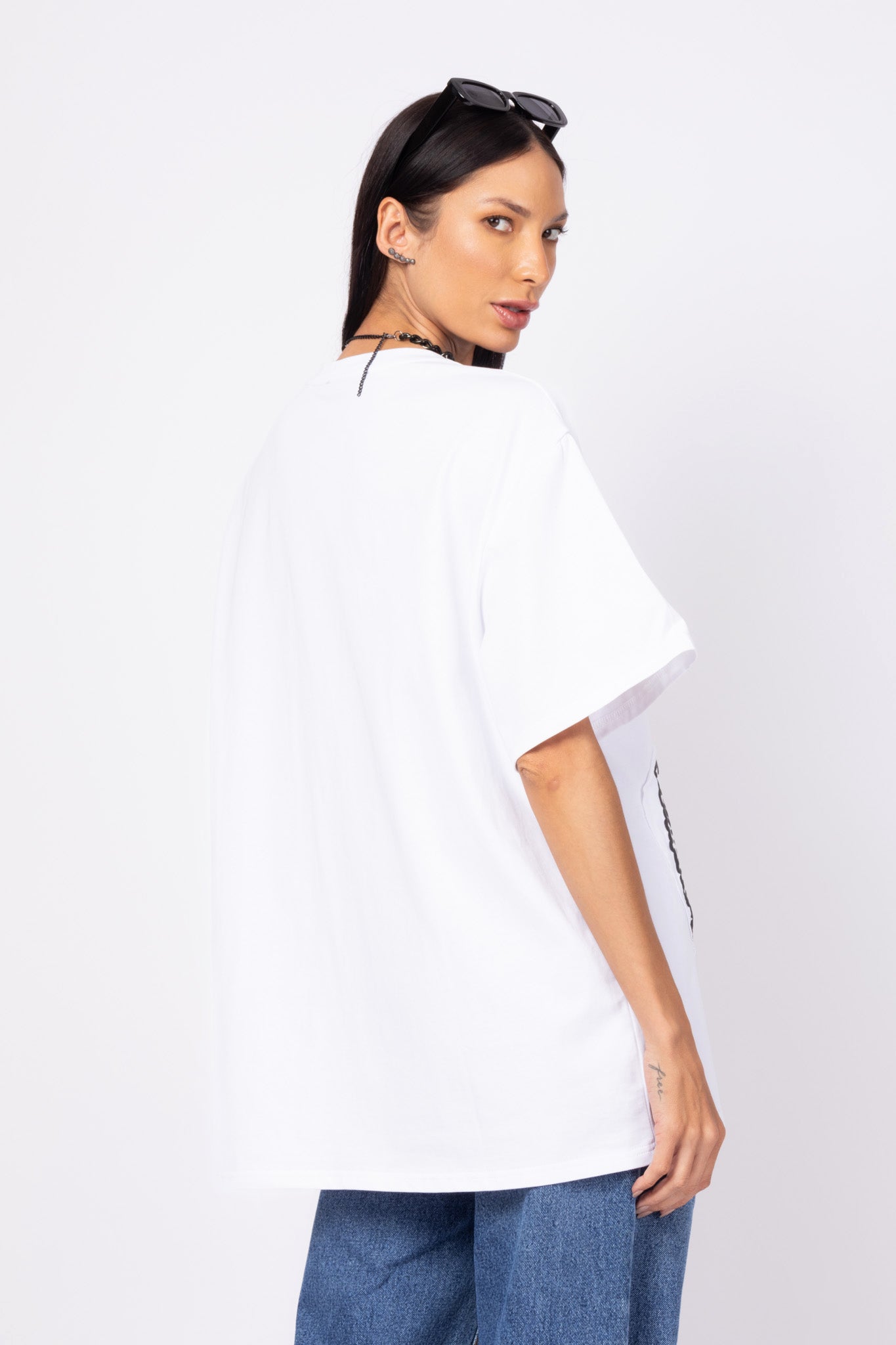 T-shirt ursinho oversized
