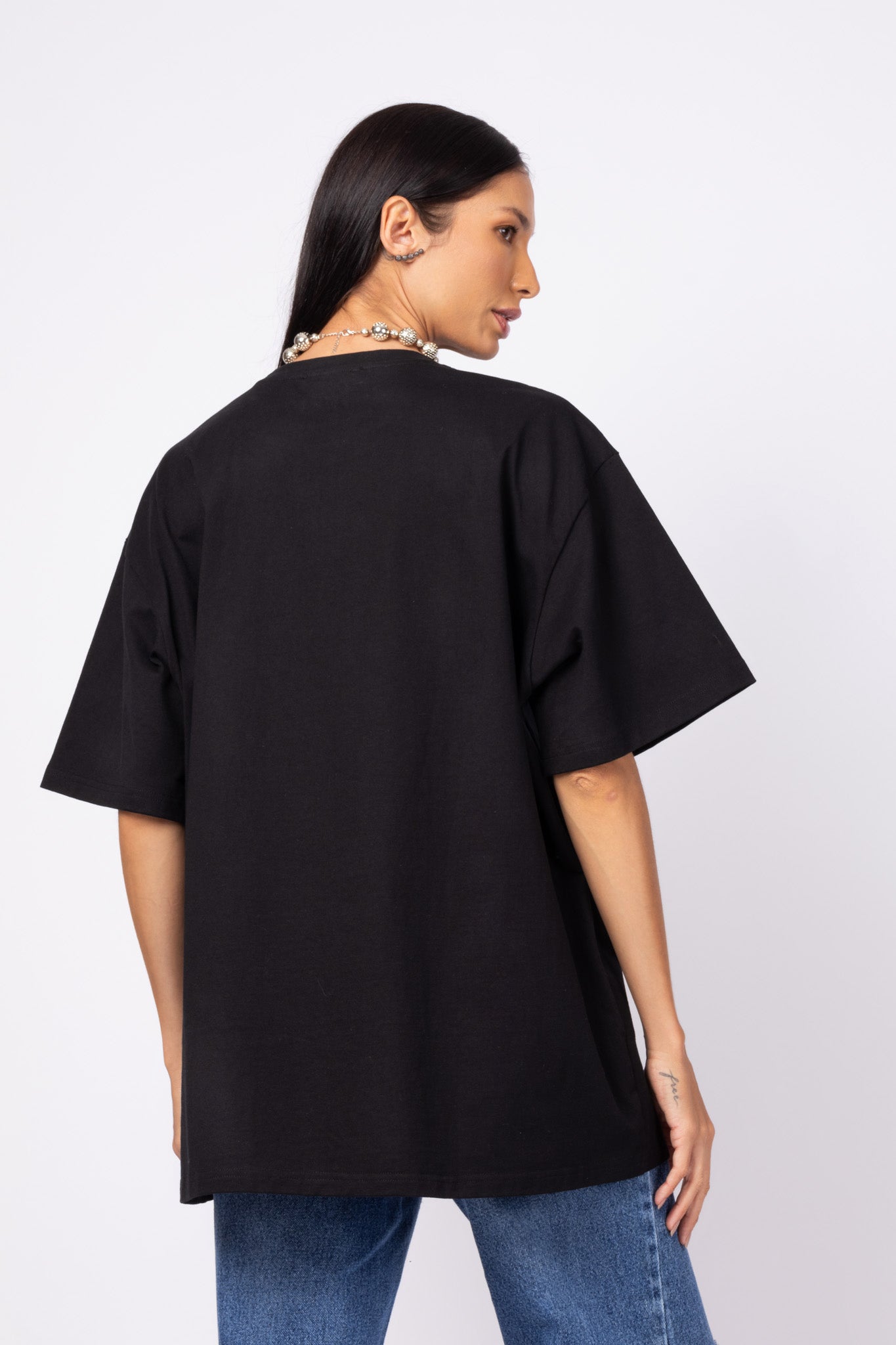 T-shirt ursinho oversized