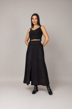 Conjunto de saia midi