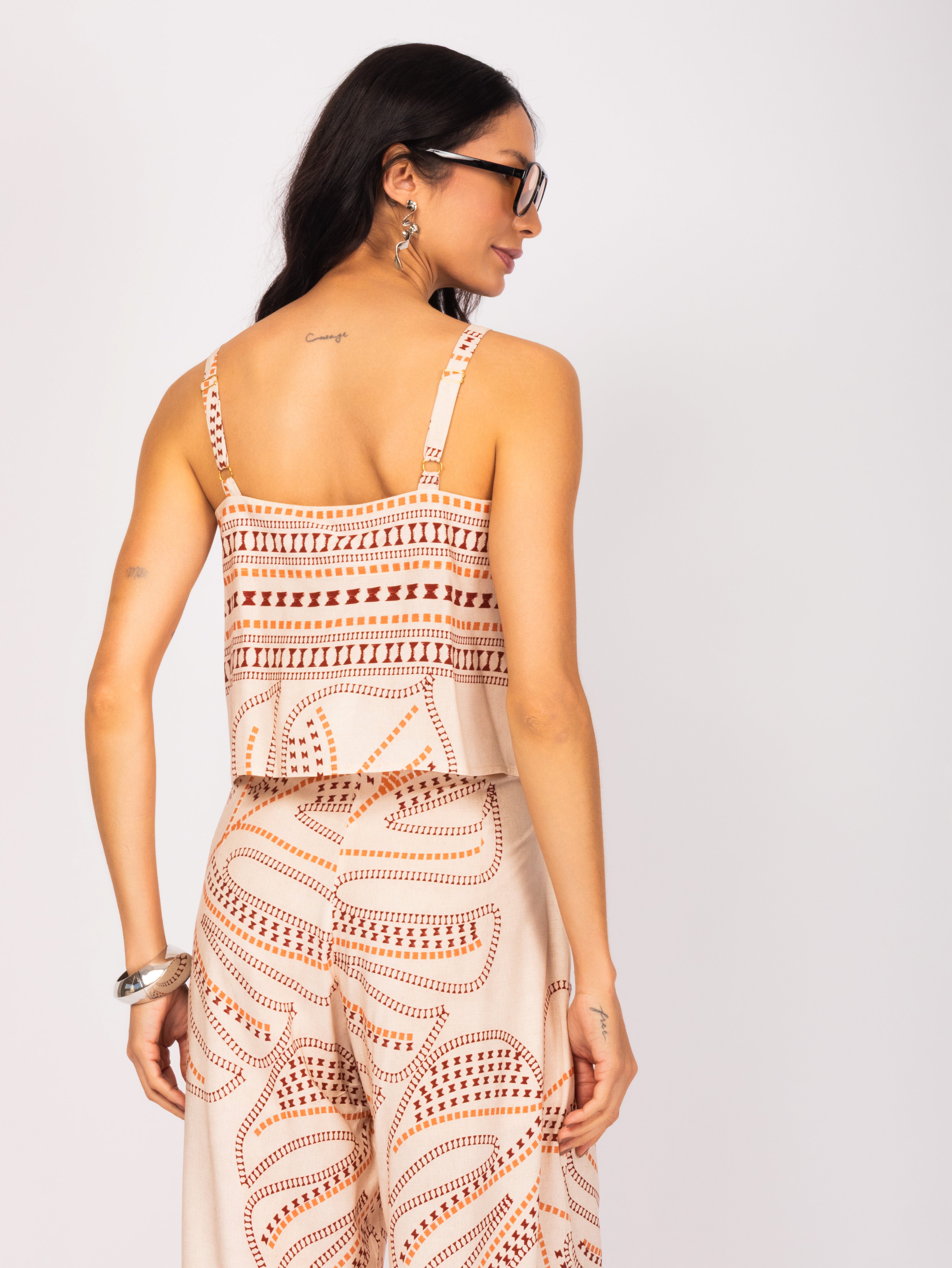 Conjunto estampado