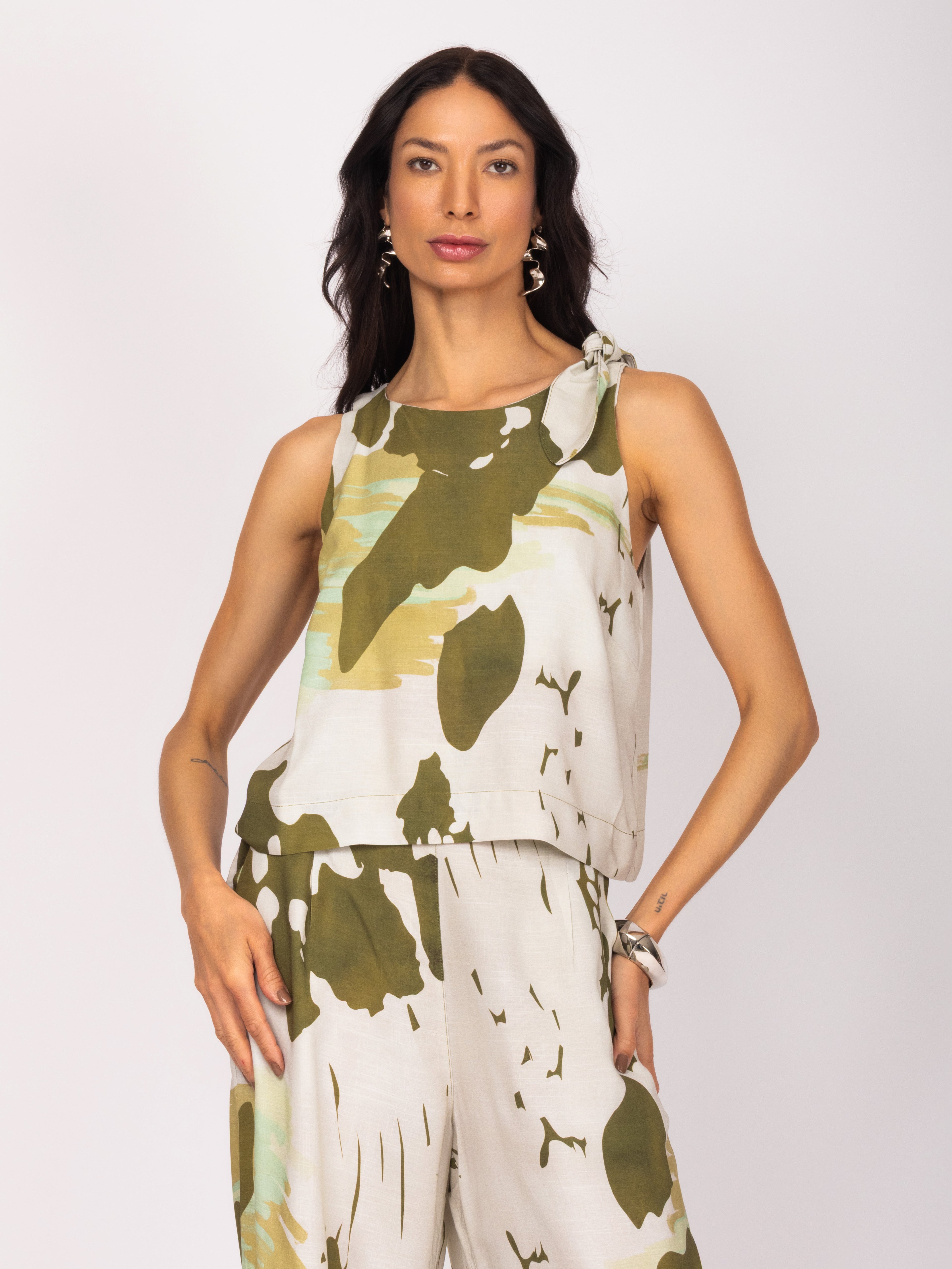 Conjunto estampado