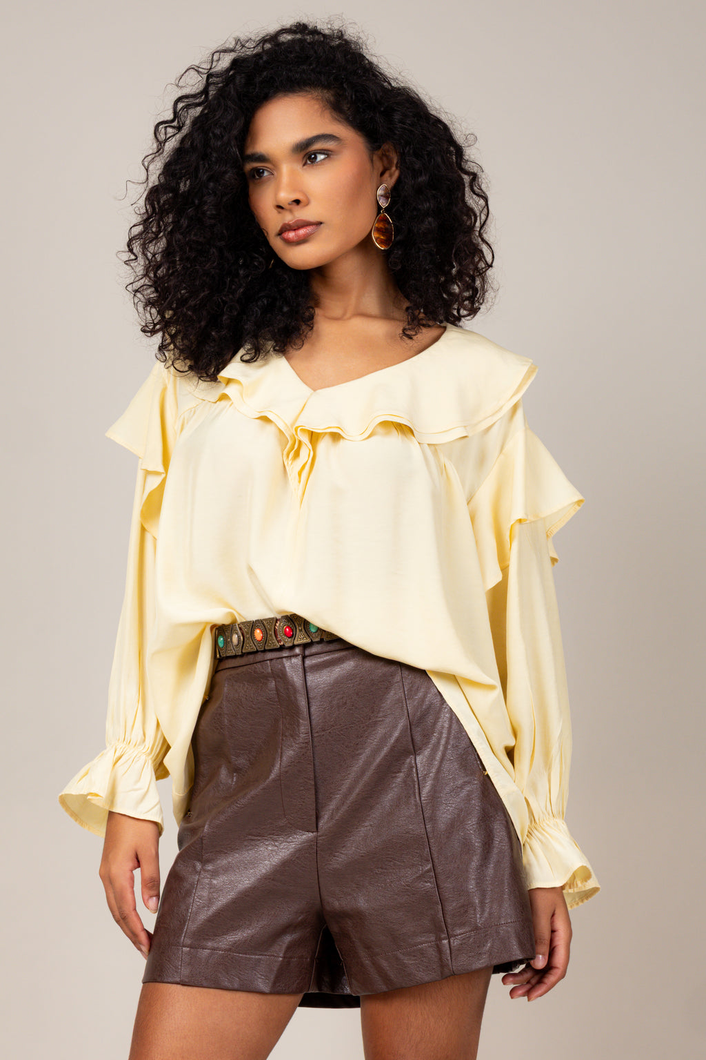 Max bata boho babados
