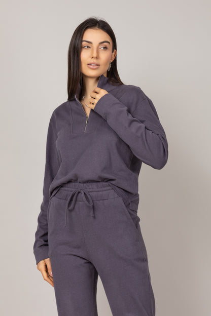 Conjunto blusa manga longa