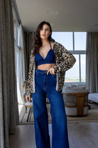 Conjunto de calça pantalona com top