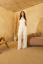Conjunto Alfaiataria com colete