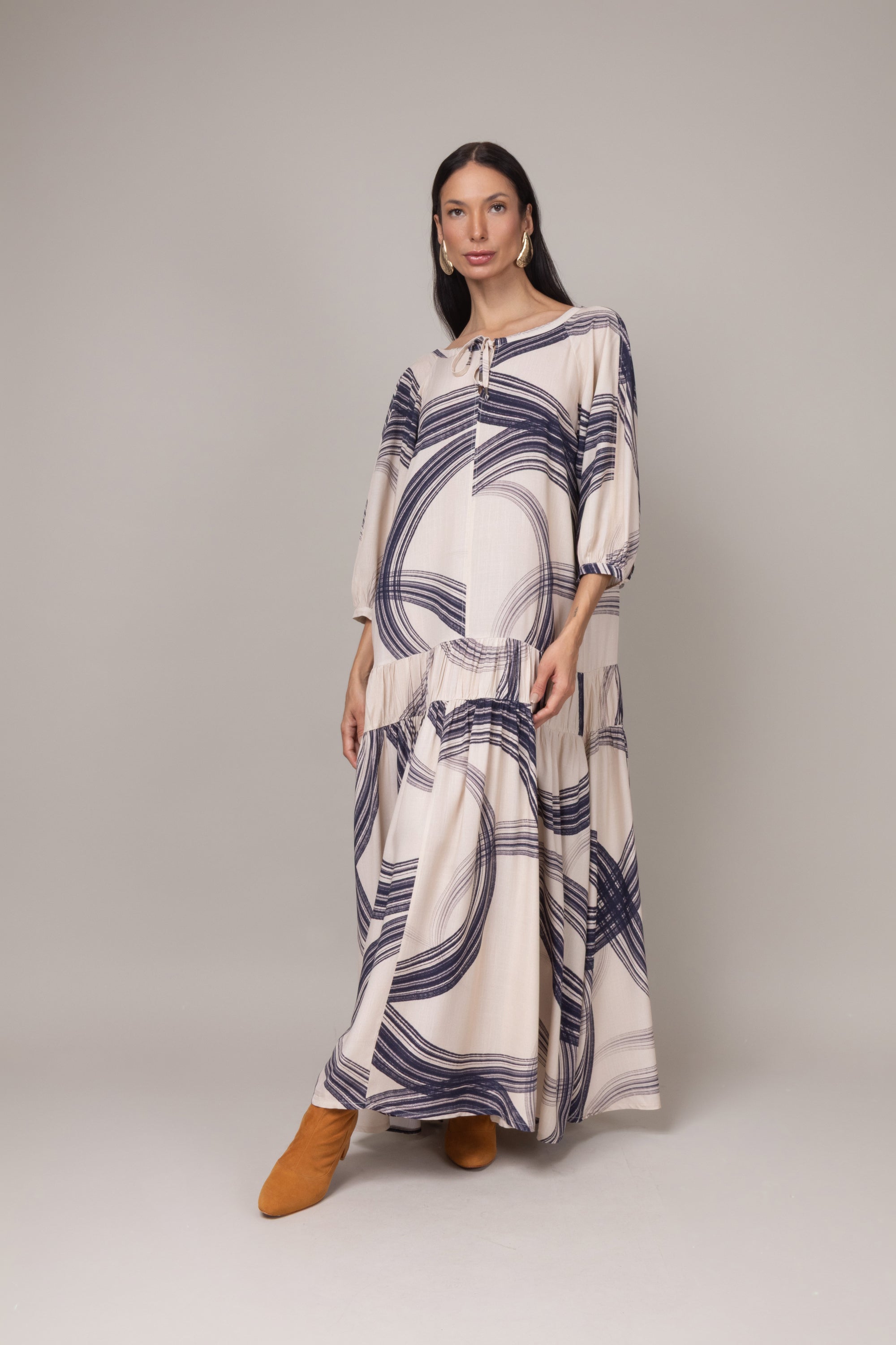 Vestido longo boho