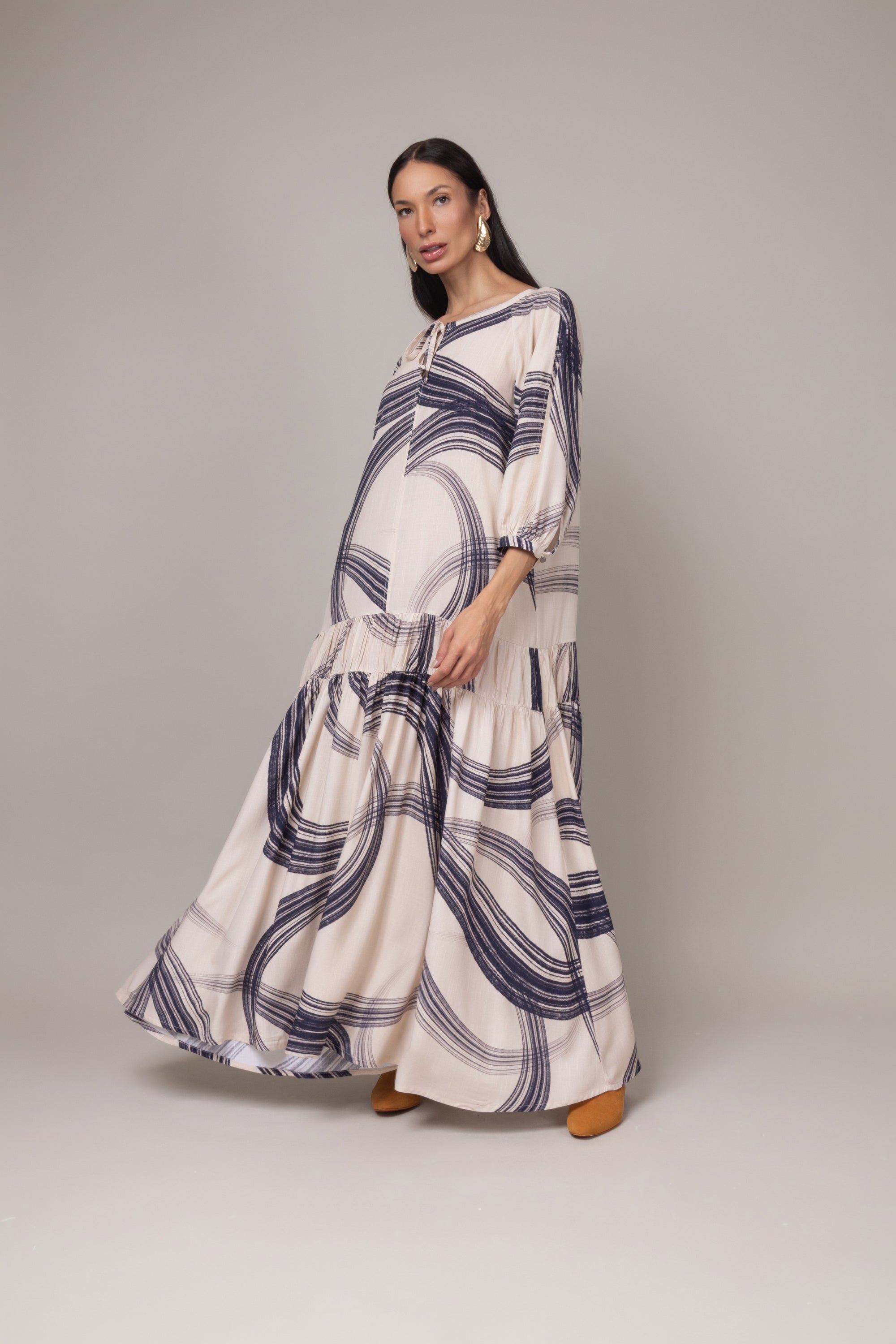 Vestido longo boho