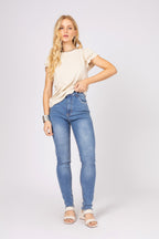 Blusa com manga babado