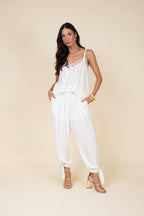 Calça aladim em viscose