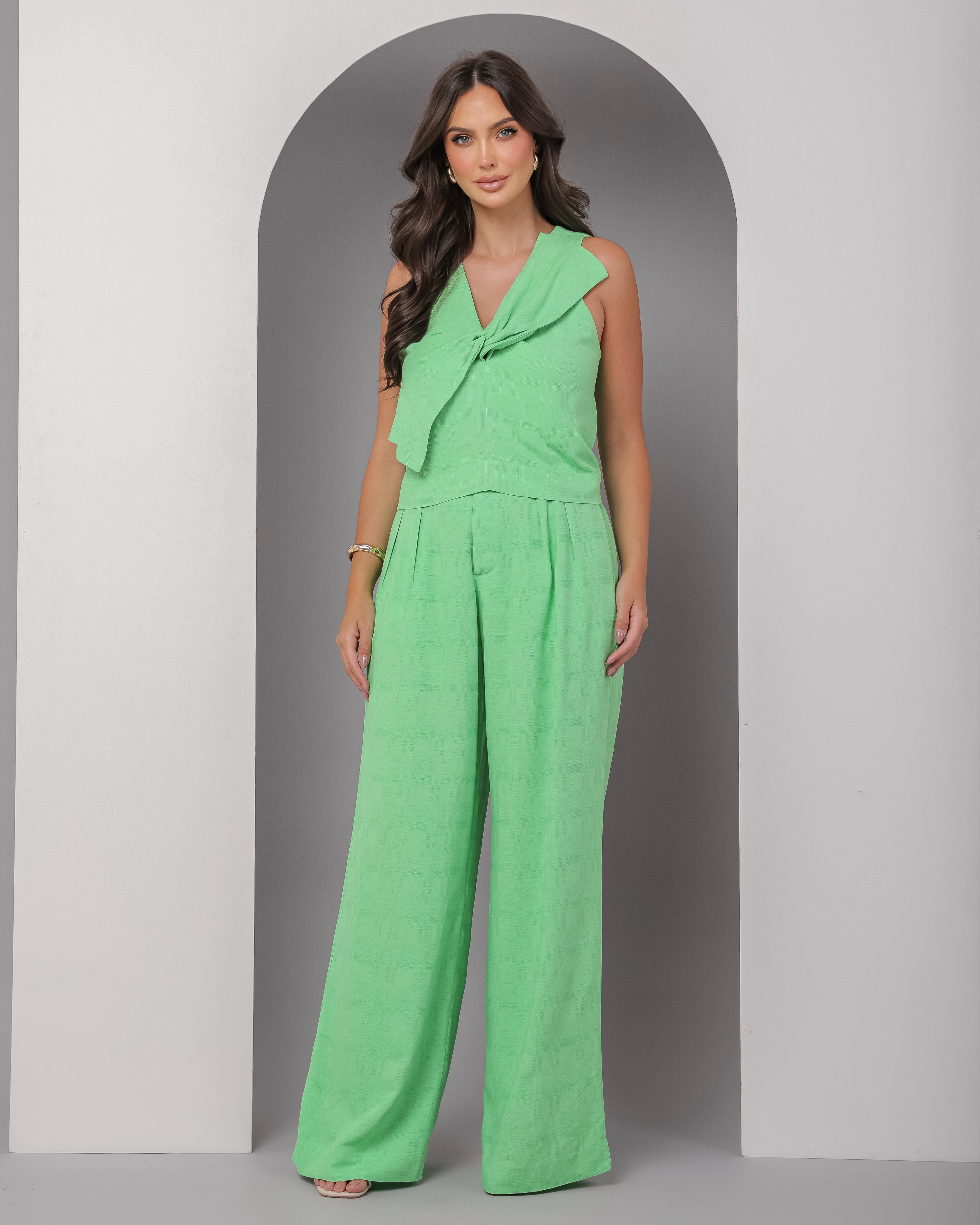 Conjunto pantalona fluido