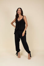 Calça aladim em viscose