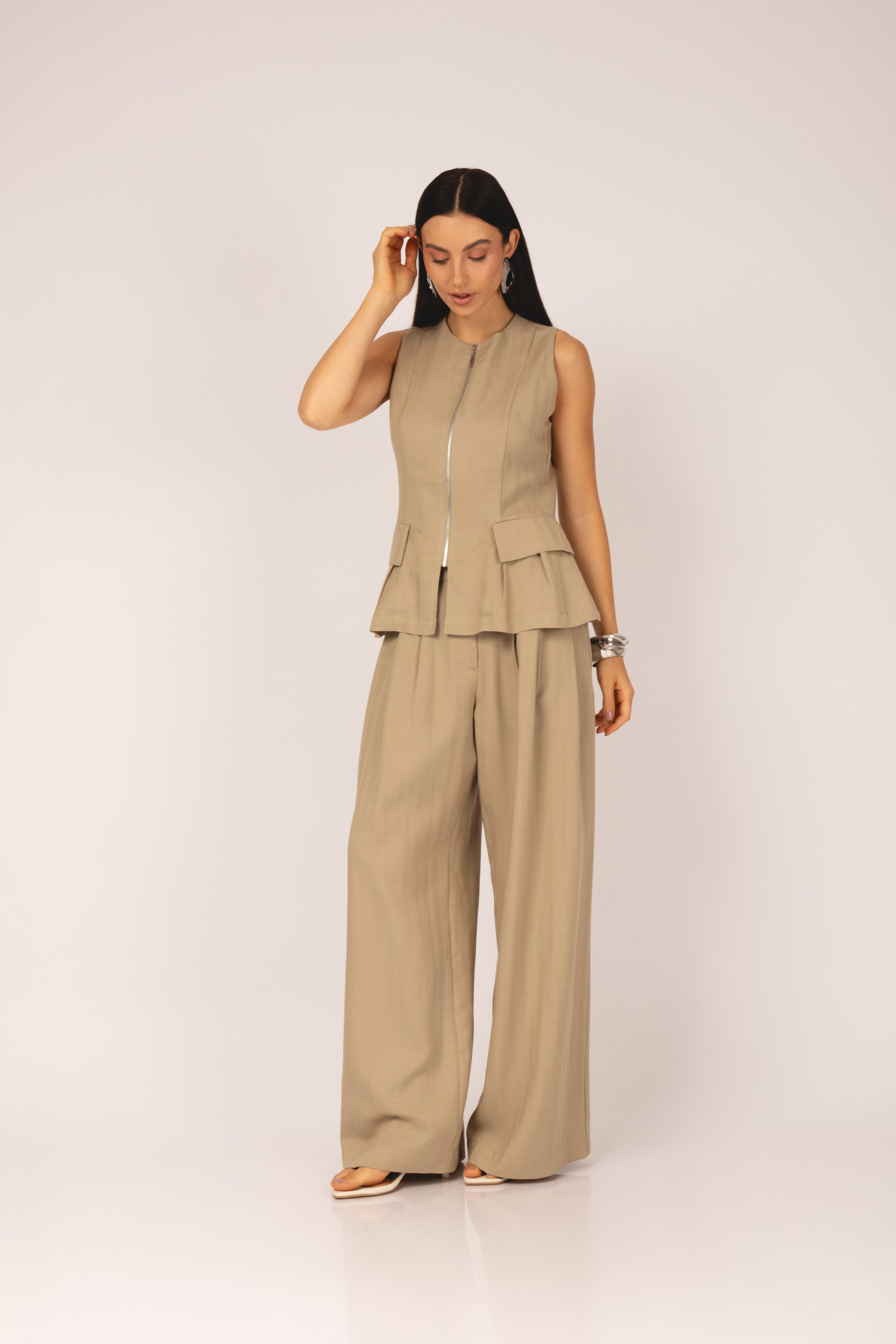 Conjunto Alfaiataria com colete