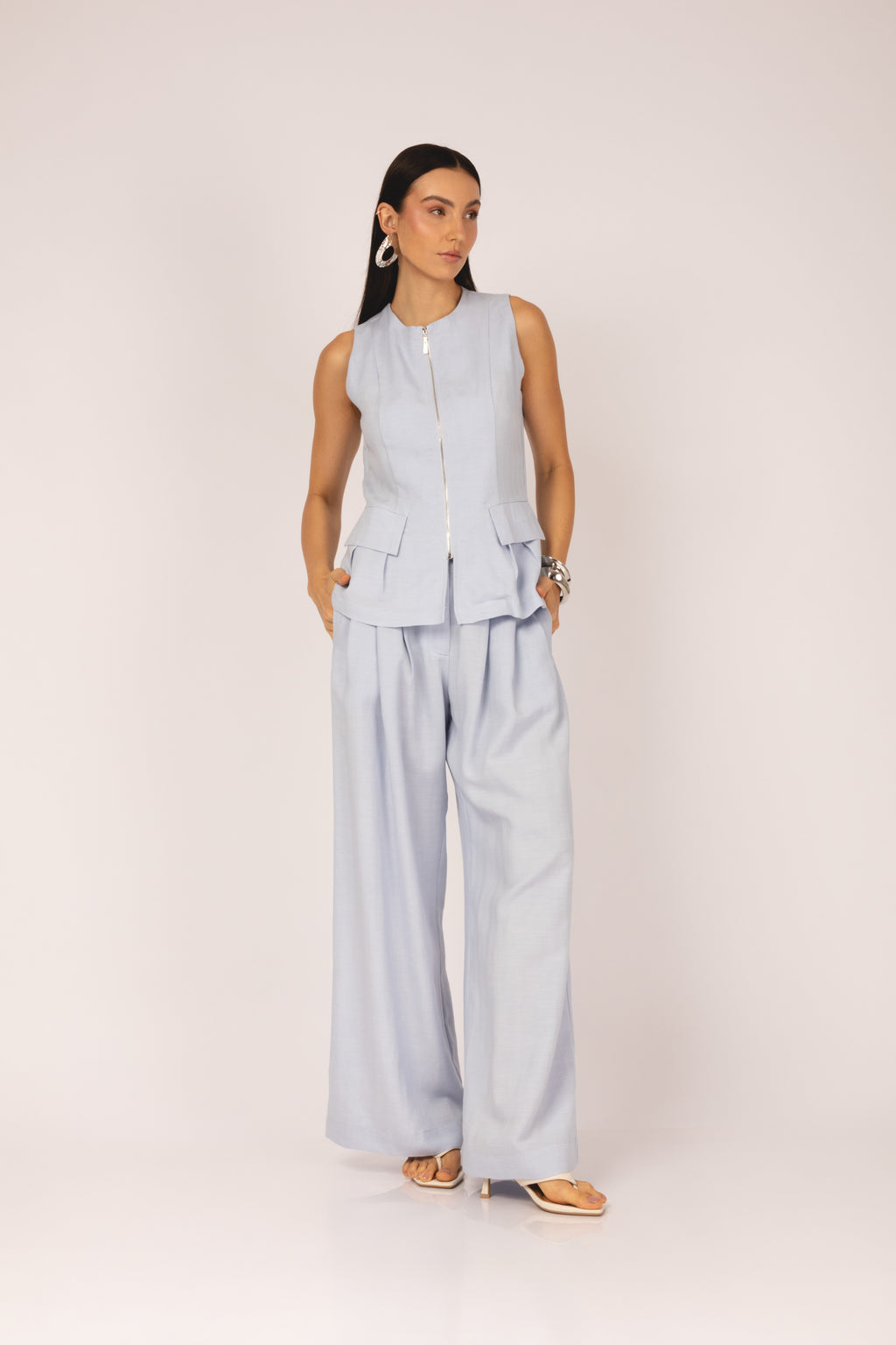 Conjunto Alfaiataria com colete