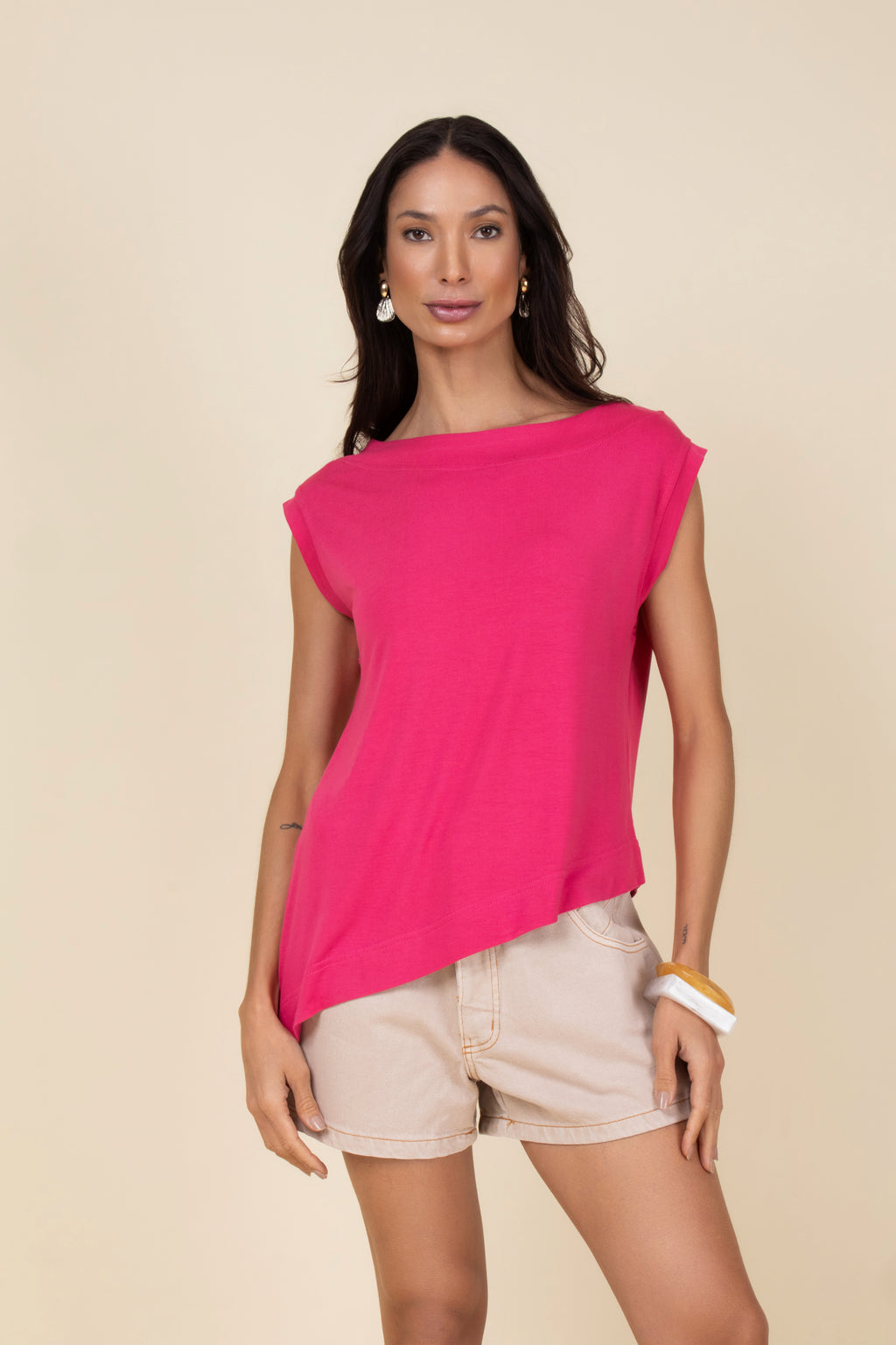 Regata assimétrica de malha