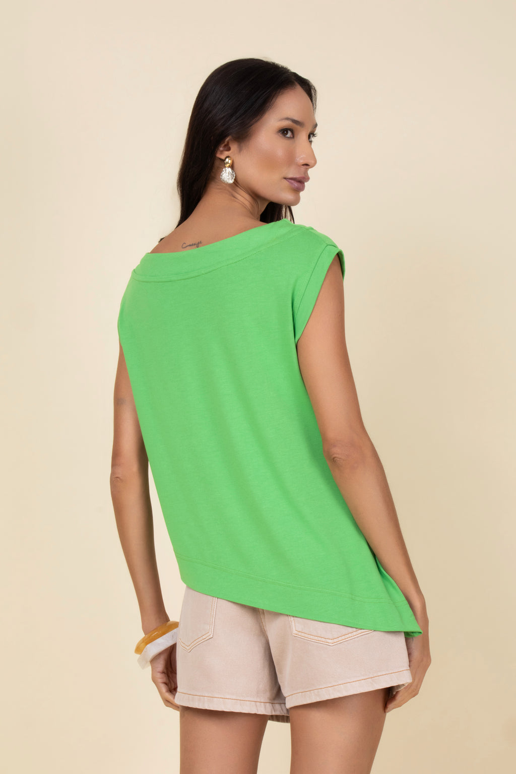 Regata assimétrica de malha