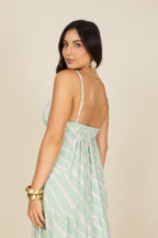 Vestido longo três marias