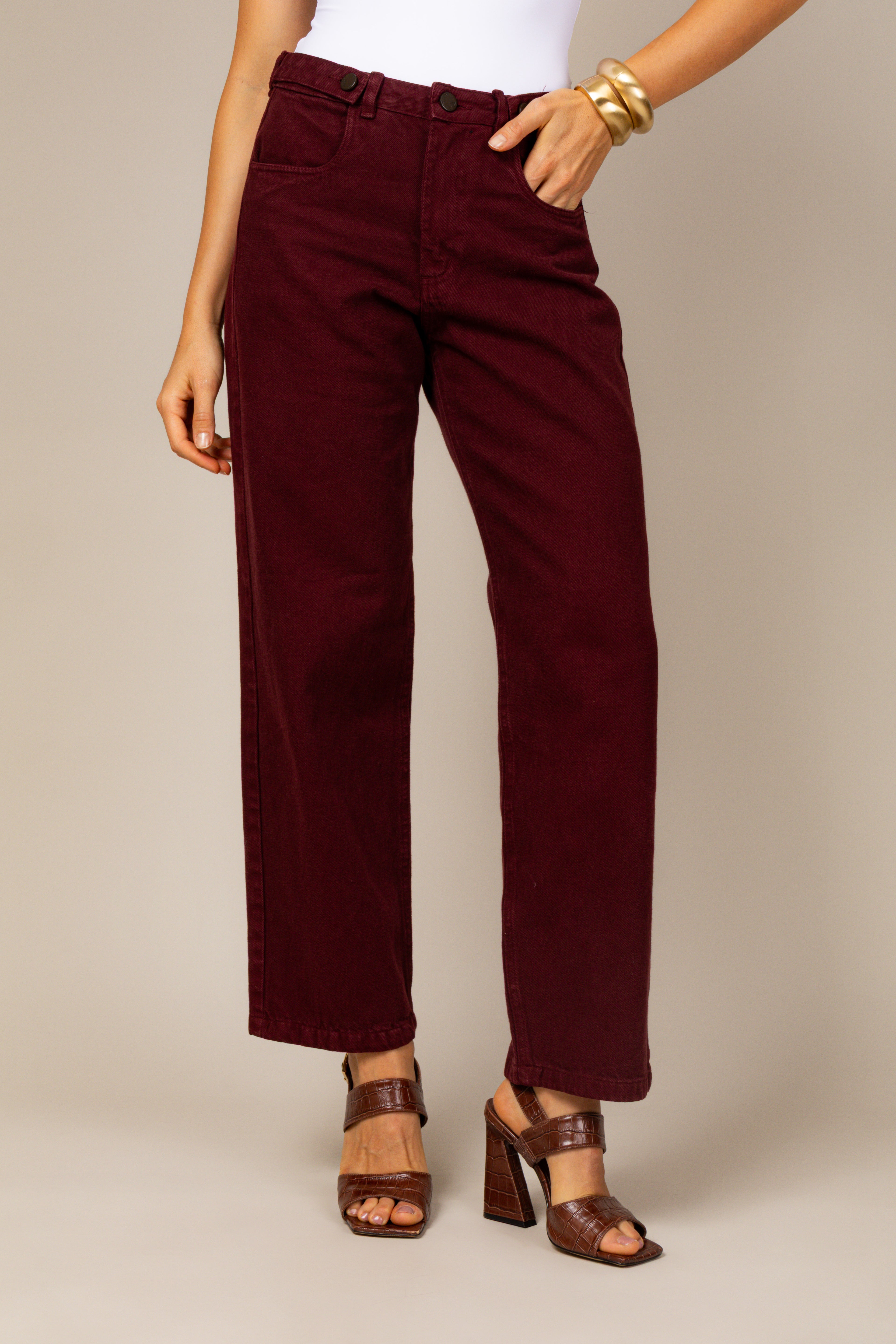 Calça jeans boyfriend