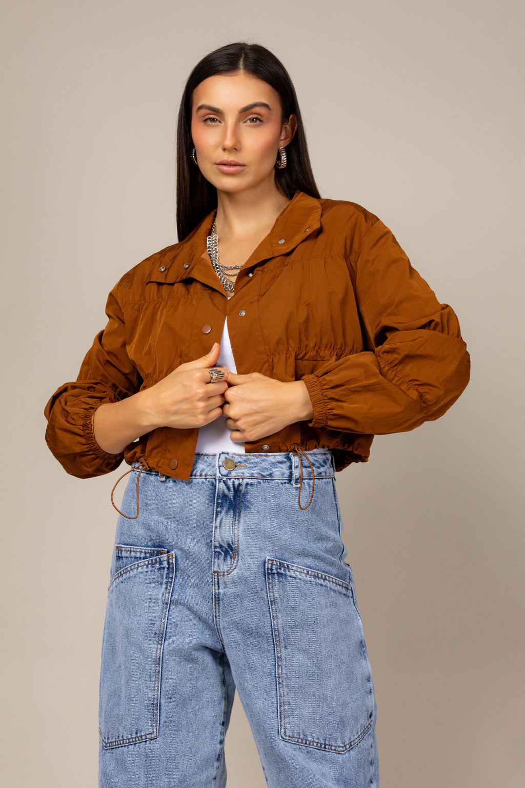 Jaqueta cropped