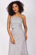 Conjunto linho com detalhe de renda