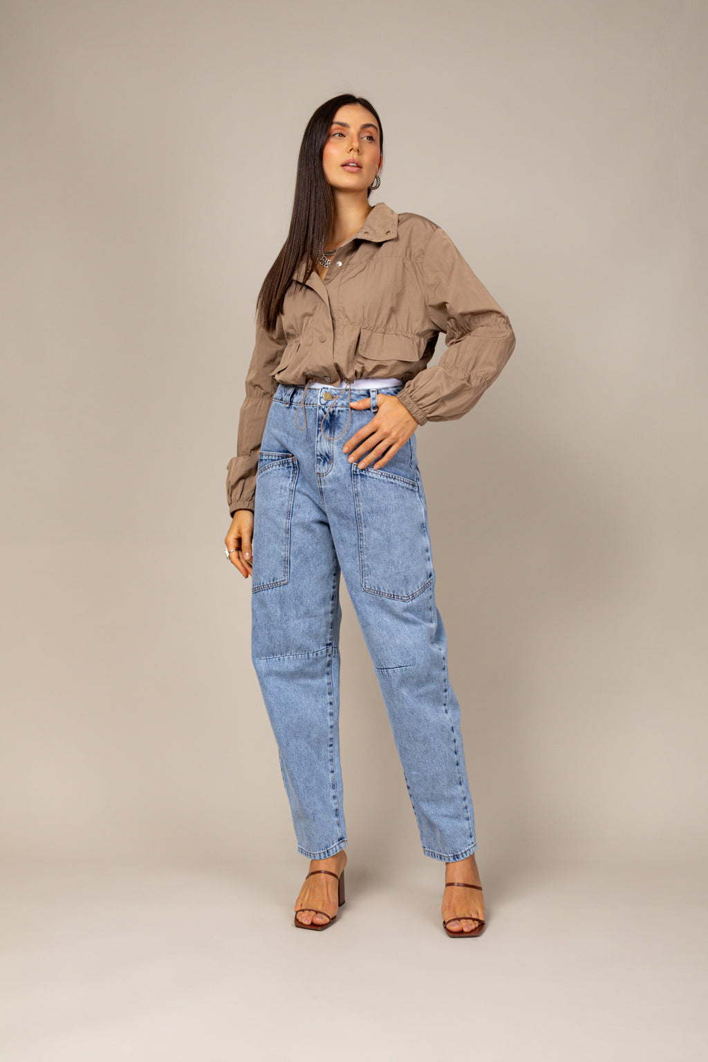 Jaqueta cropped