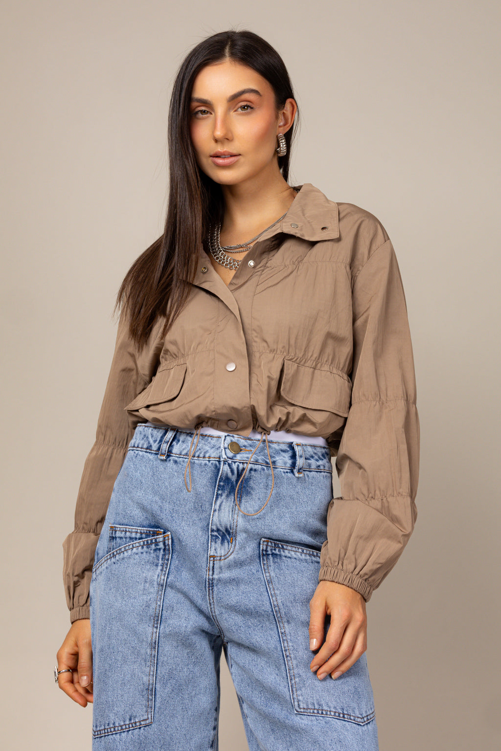 Jaqueta cropped