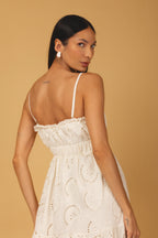 Vestido laise de alça