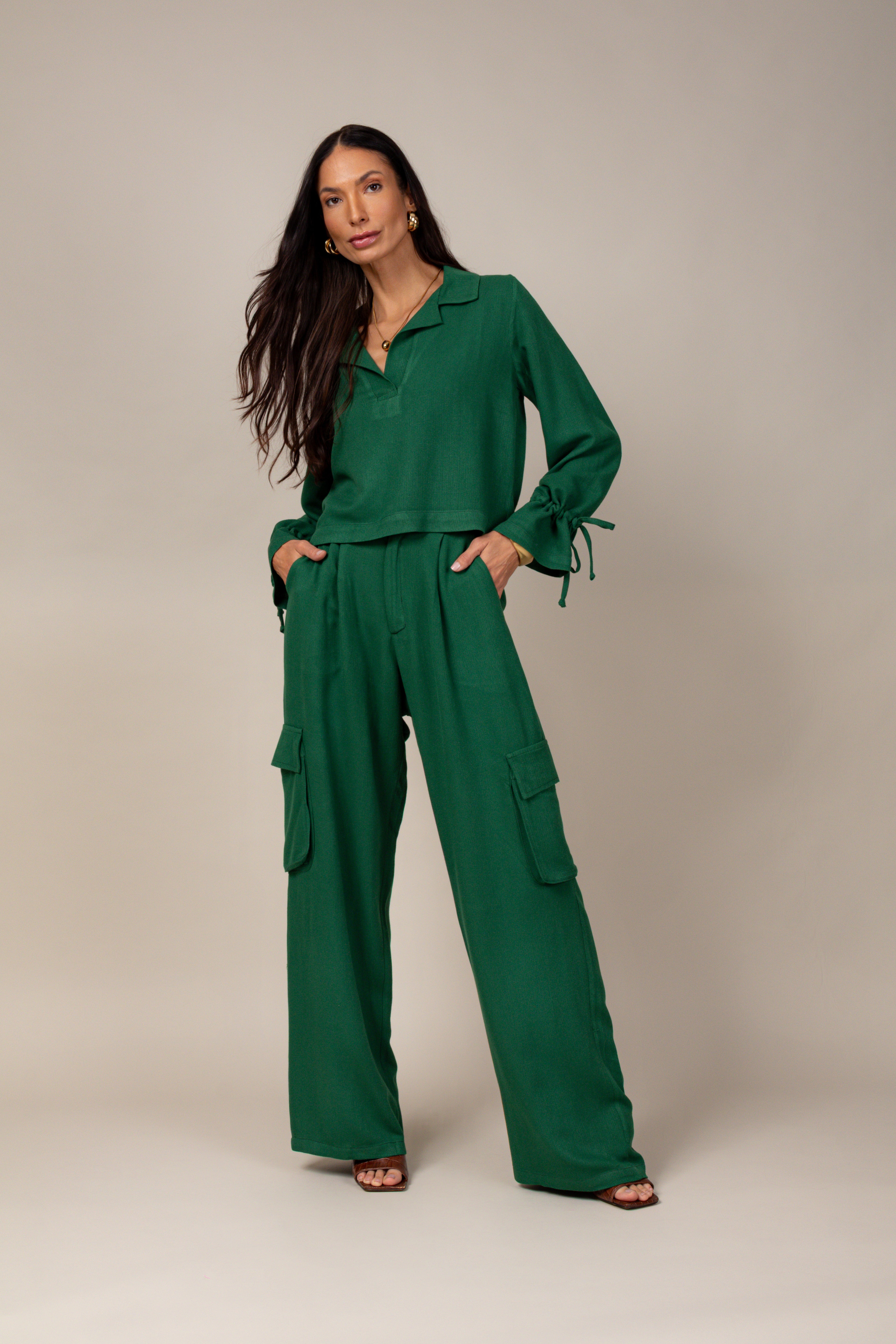 Conjunto alfaiataria descontraído