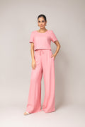 Conjunto casual em malha