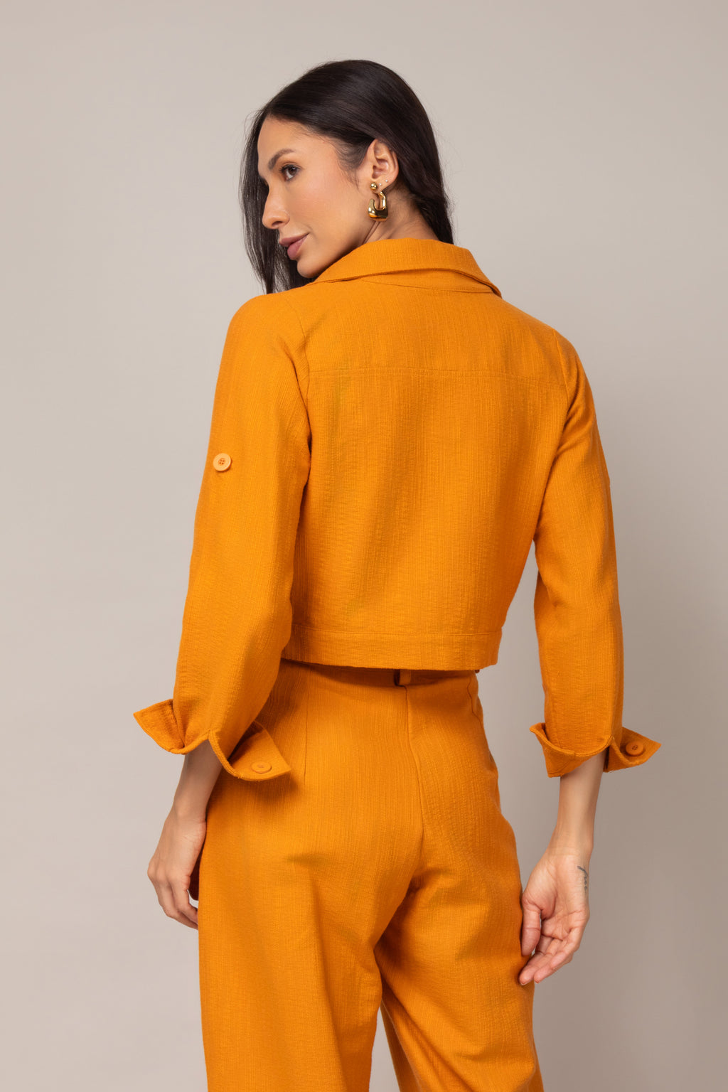 Conjunto de alfaiataria casual