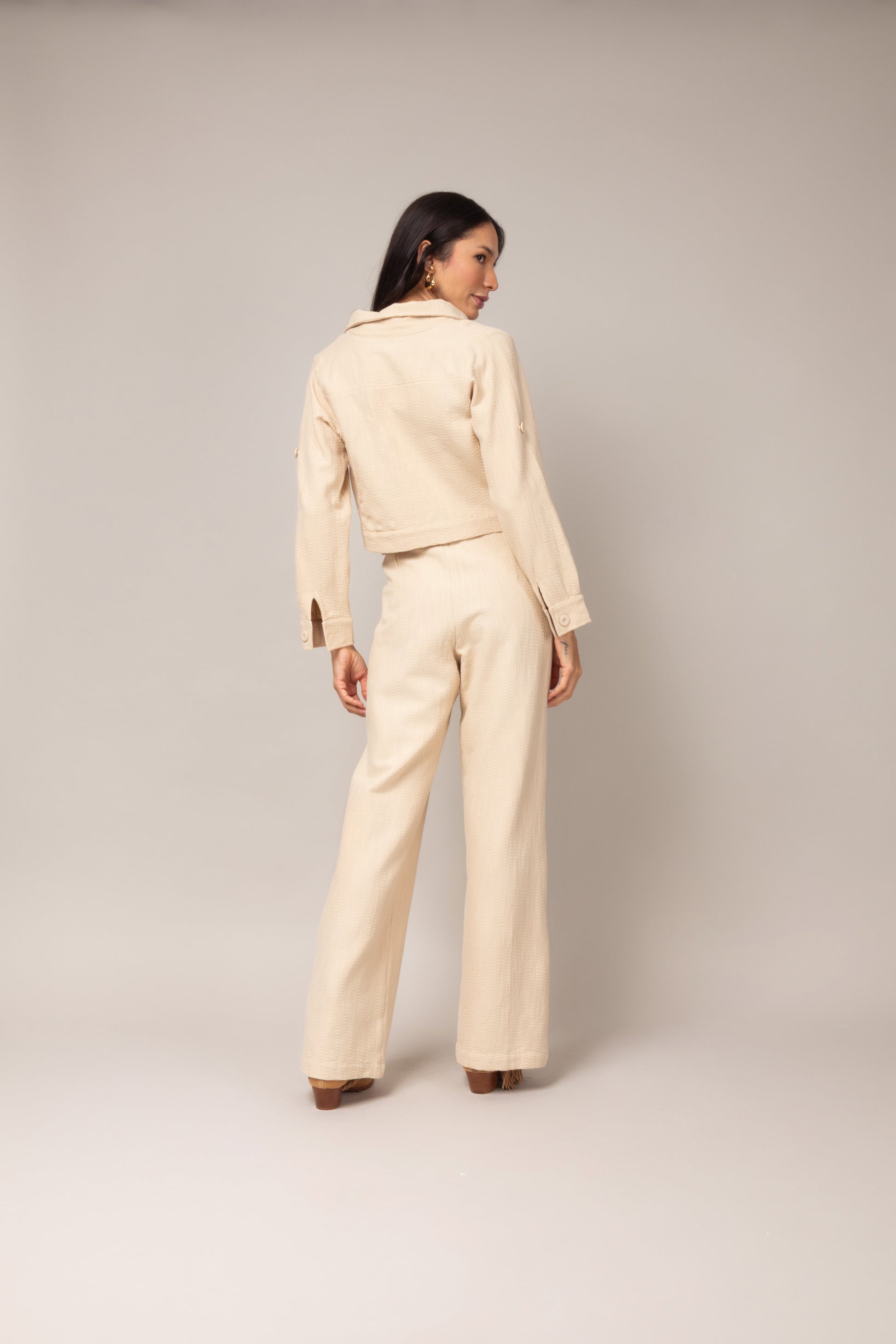 Conjunto de alfaiataria casual