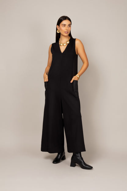 Macacão pantancourt com bolsos